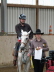 Andreas mit Pokale und Schleifen
